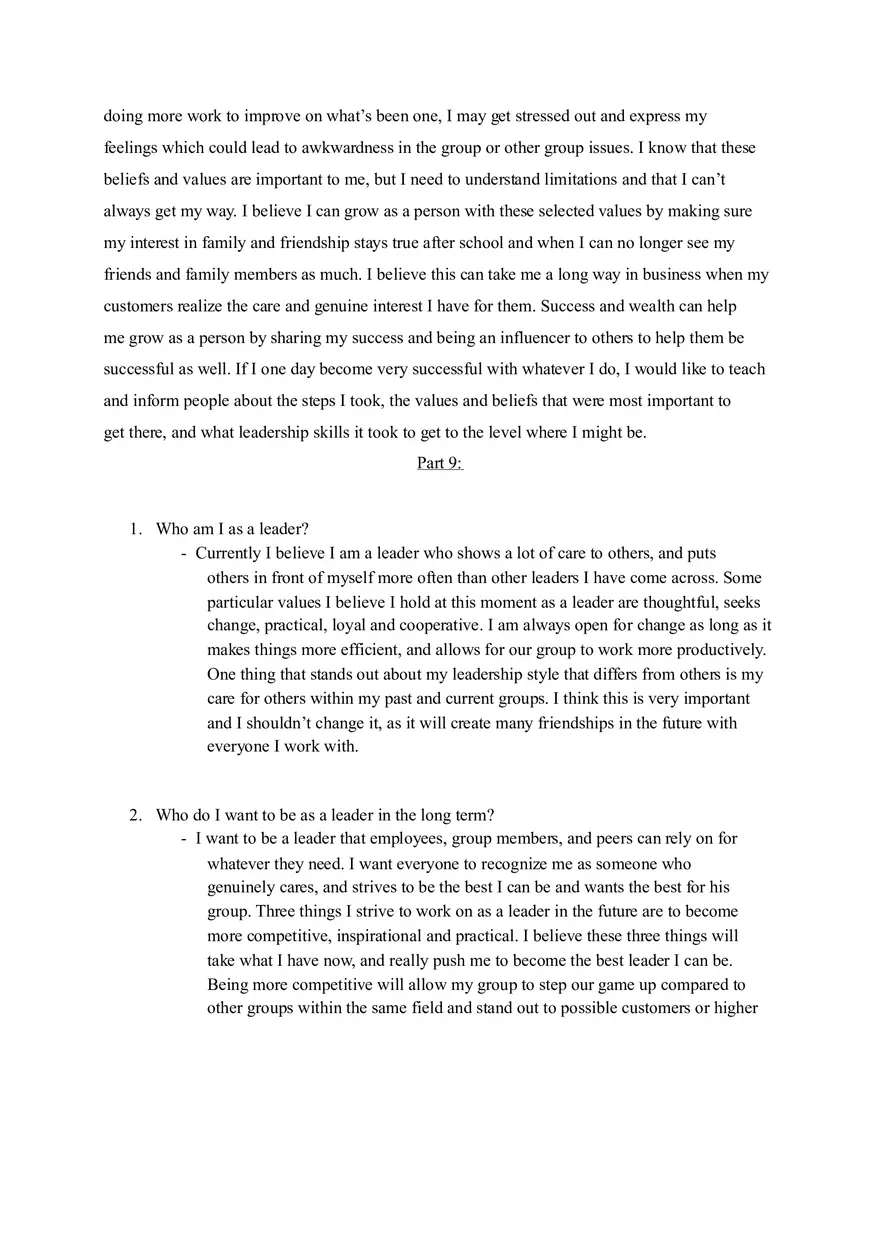 Personal Leadership Portfolio Part 8-12 - Page 6