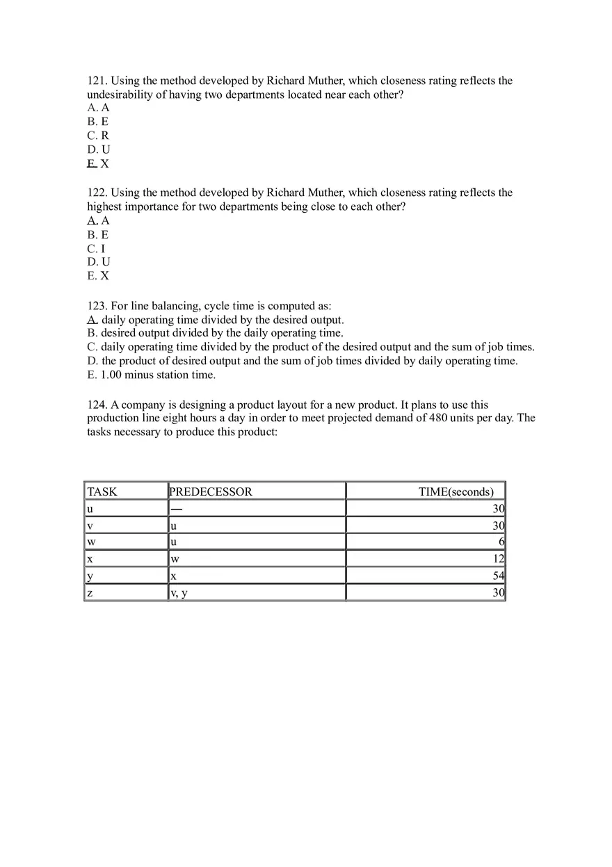 Introduction to Operations Management Answer Key Part 6 - Page 10