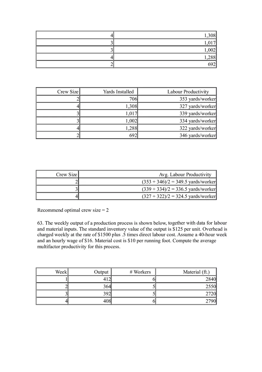 Introduction to Operations Management Answer Key Part 2 - Page 3
