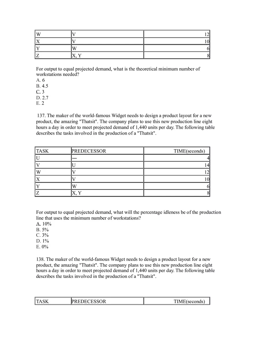 Introduction to Operations Management Answer Key Part 7 - Page 7