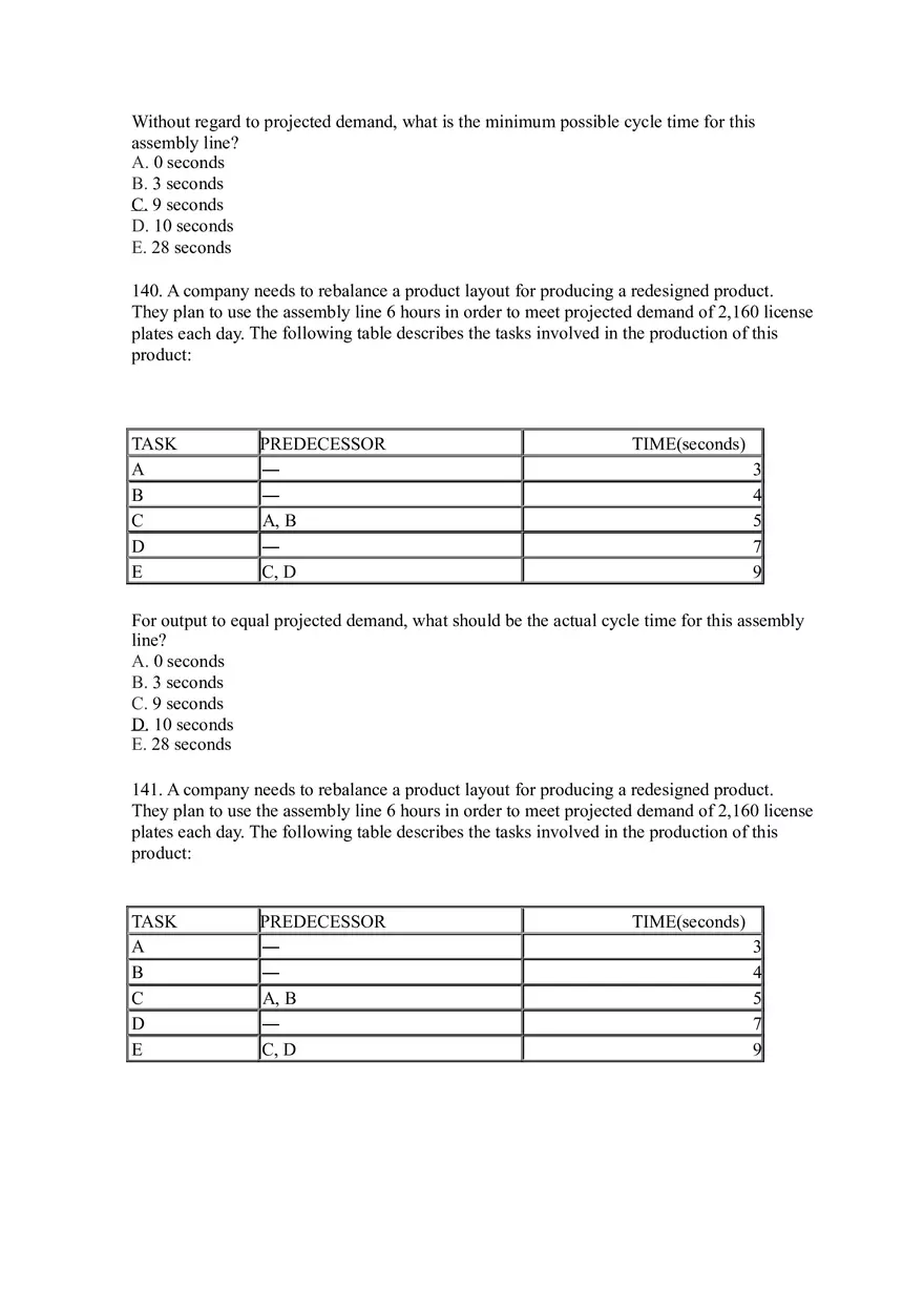 Introduction to Operations Management Answer Key Part 7 - Page 9