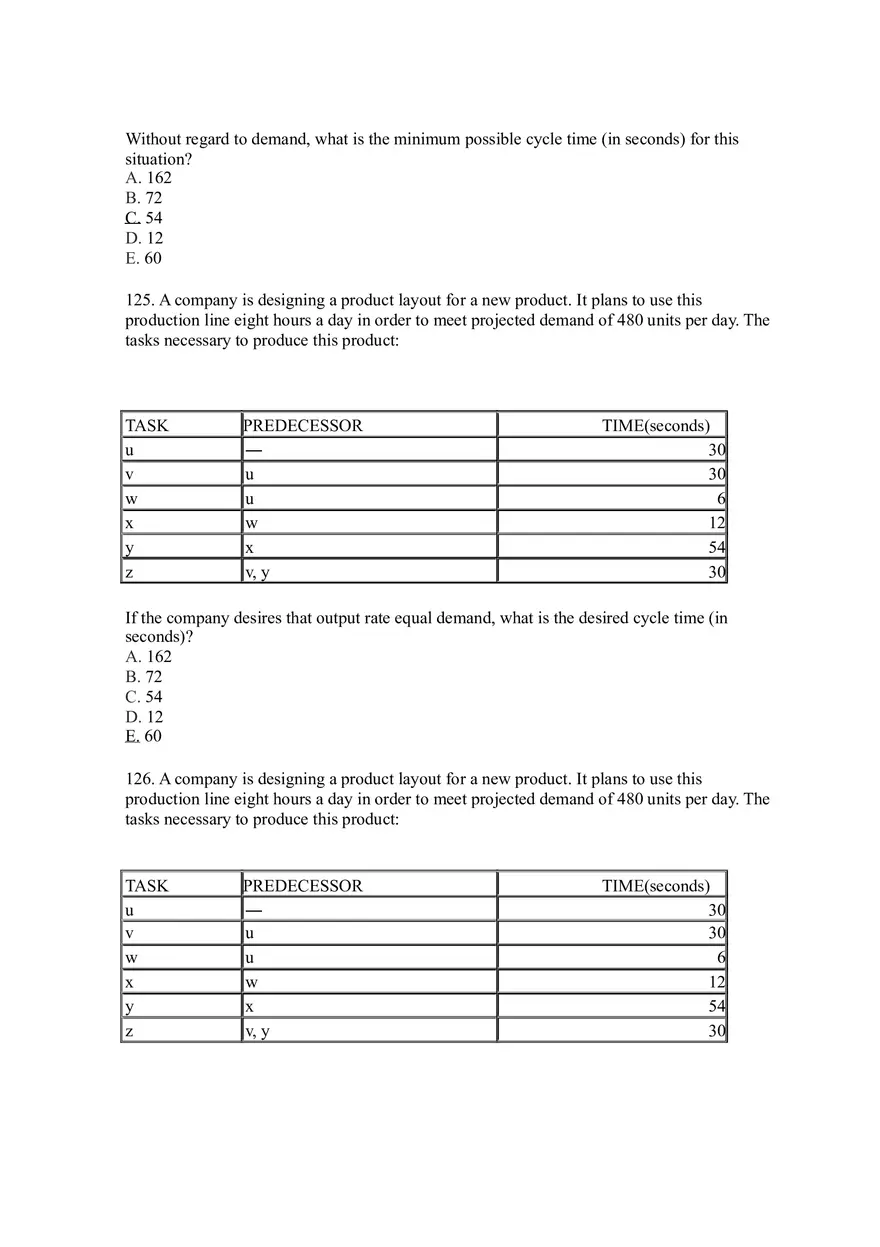 Introduction to Operations Management Answer Key Part 7 - Page 1