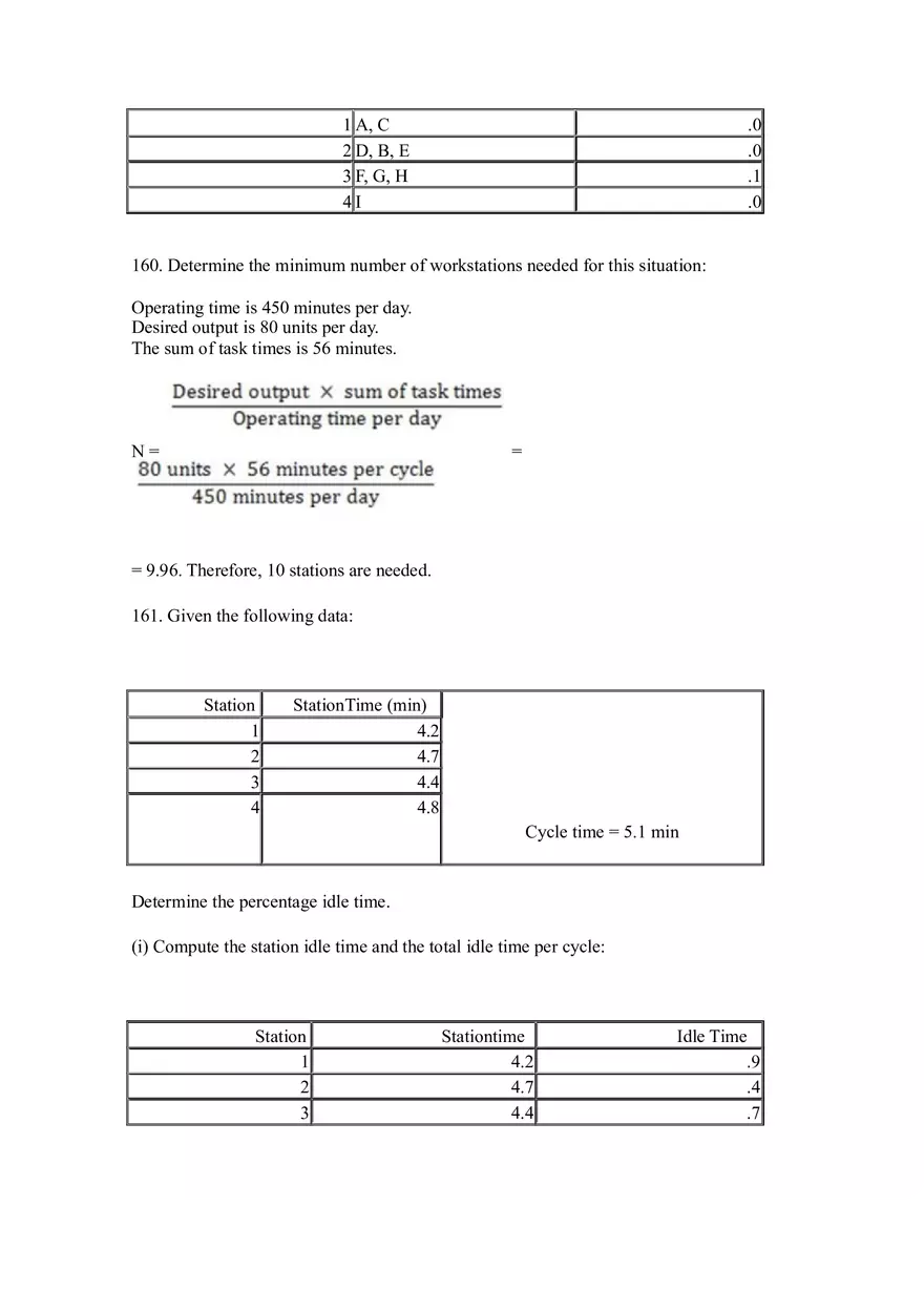 Introduction to Operations Management Answer Key Part 8 - Page 11