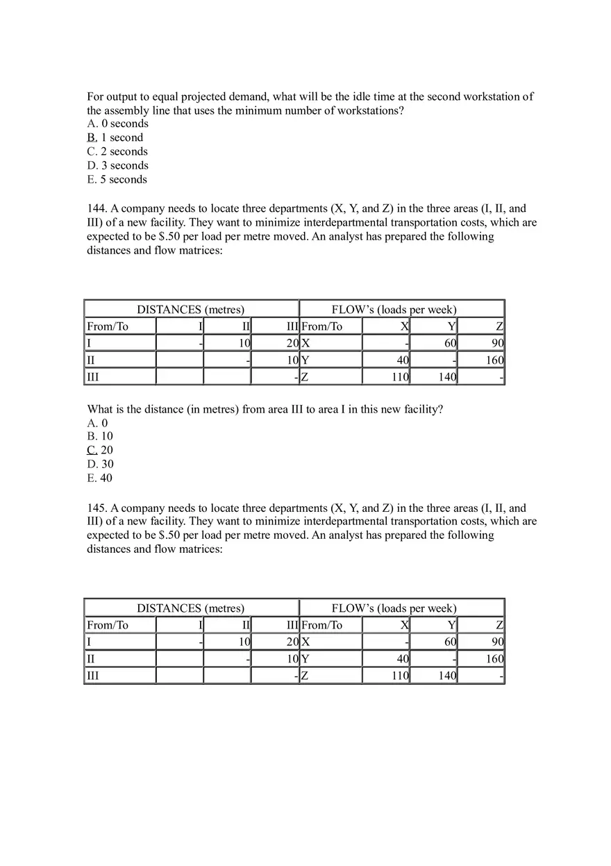 Introduction to Operations Management Answer Key Part 8 - Page 1