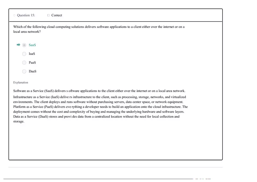 Computer Operating Systems Test Out Lab Sim Practice Questions - Page 9