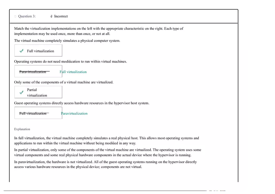 Computer Operating Systems Test Out Lab Sim Practice Questions - Page 10