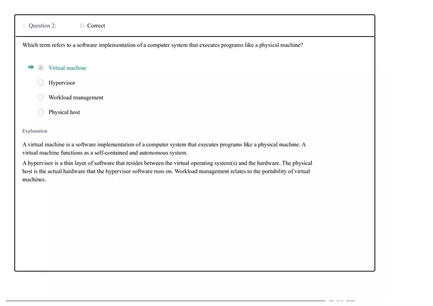Computer Operating Systems Test Out Lab Sim Practice Questions - Page 2