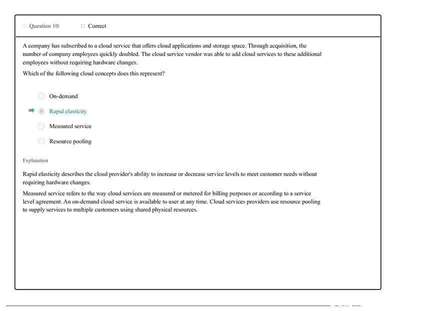 Computer Operating Systems Test Out Lab Sim Practice Questions - Page 3