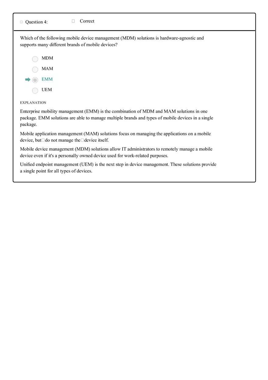 Social Engineering and Environmental Concerns in Data Cabling Test Answers - Page 3