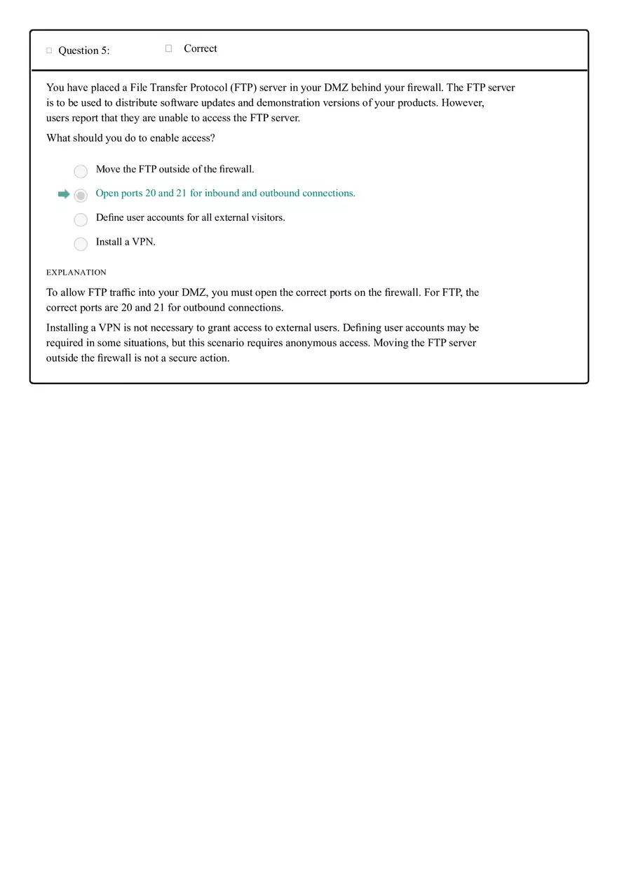 Social Engineering and Environmental Concerns in Data Cabling Test Answers - Page 4