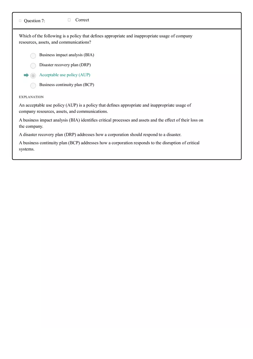 Social Engineering and Environmental Concerns in Data Cabling Test Answers - Page 6