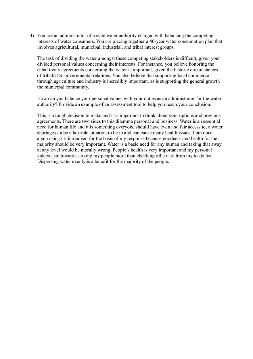 Personal Values Worksheet - Page 3