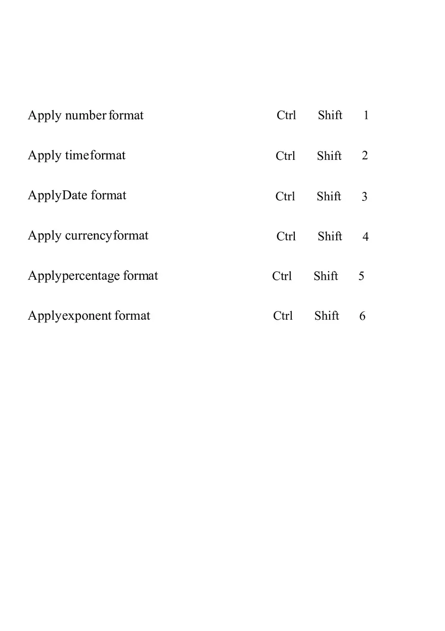 Google Sheet Shortcuts - Page 4