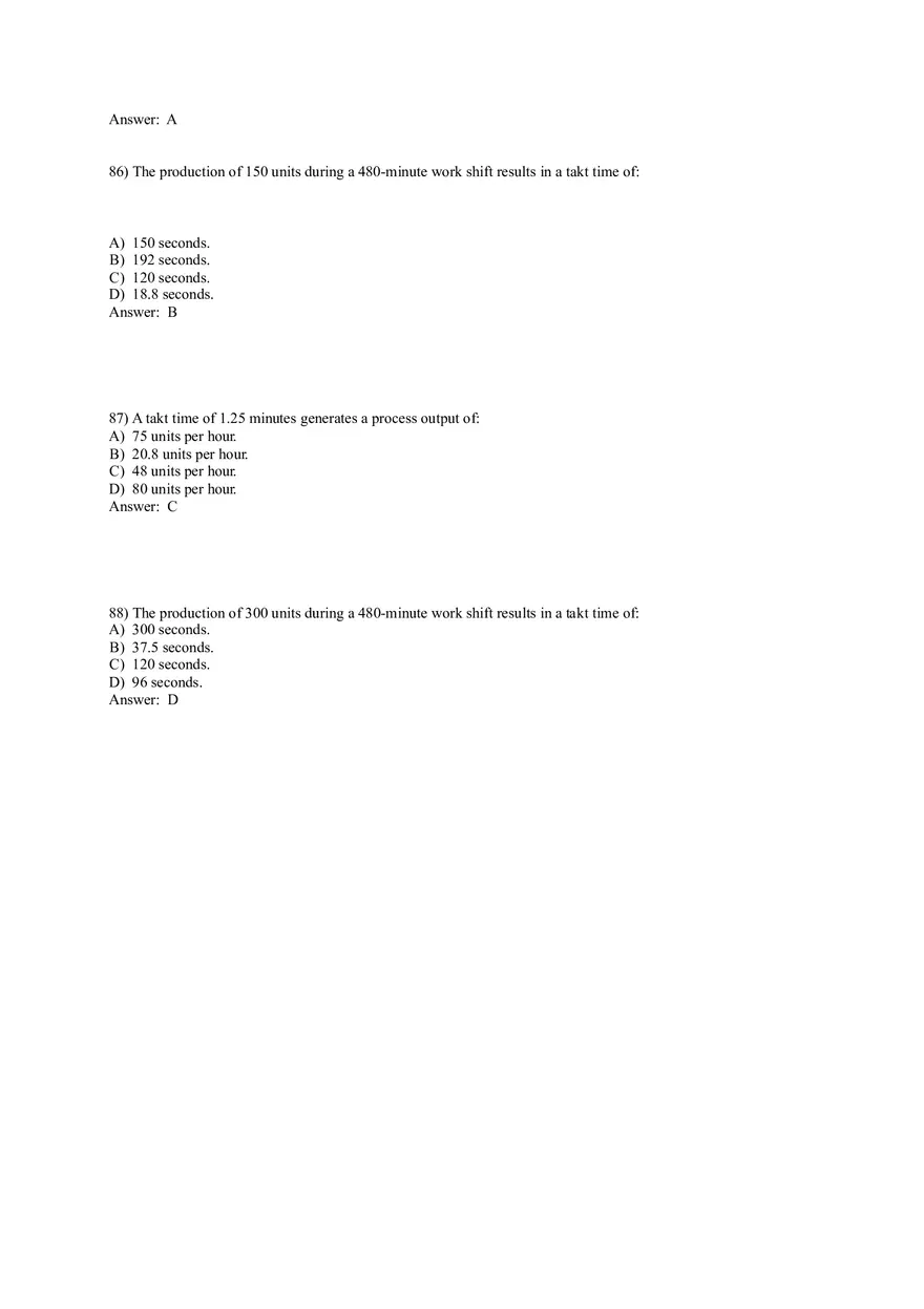 Lean Systems Answer Key Part 2 - Page 6