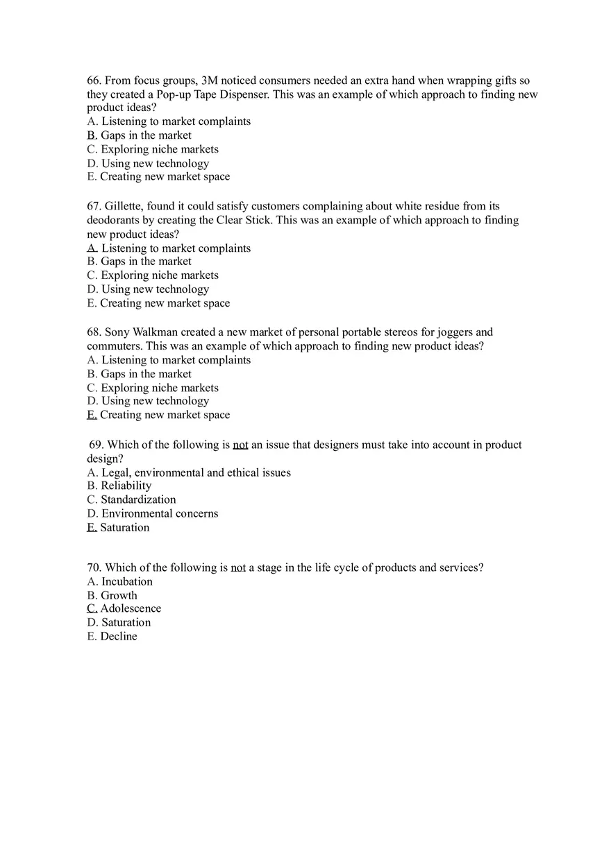 Introduction to Operations Management Answer Key Part 3 - Page 12