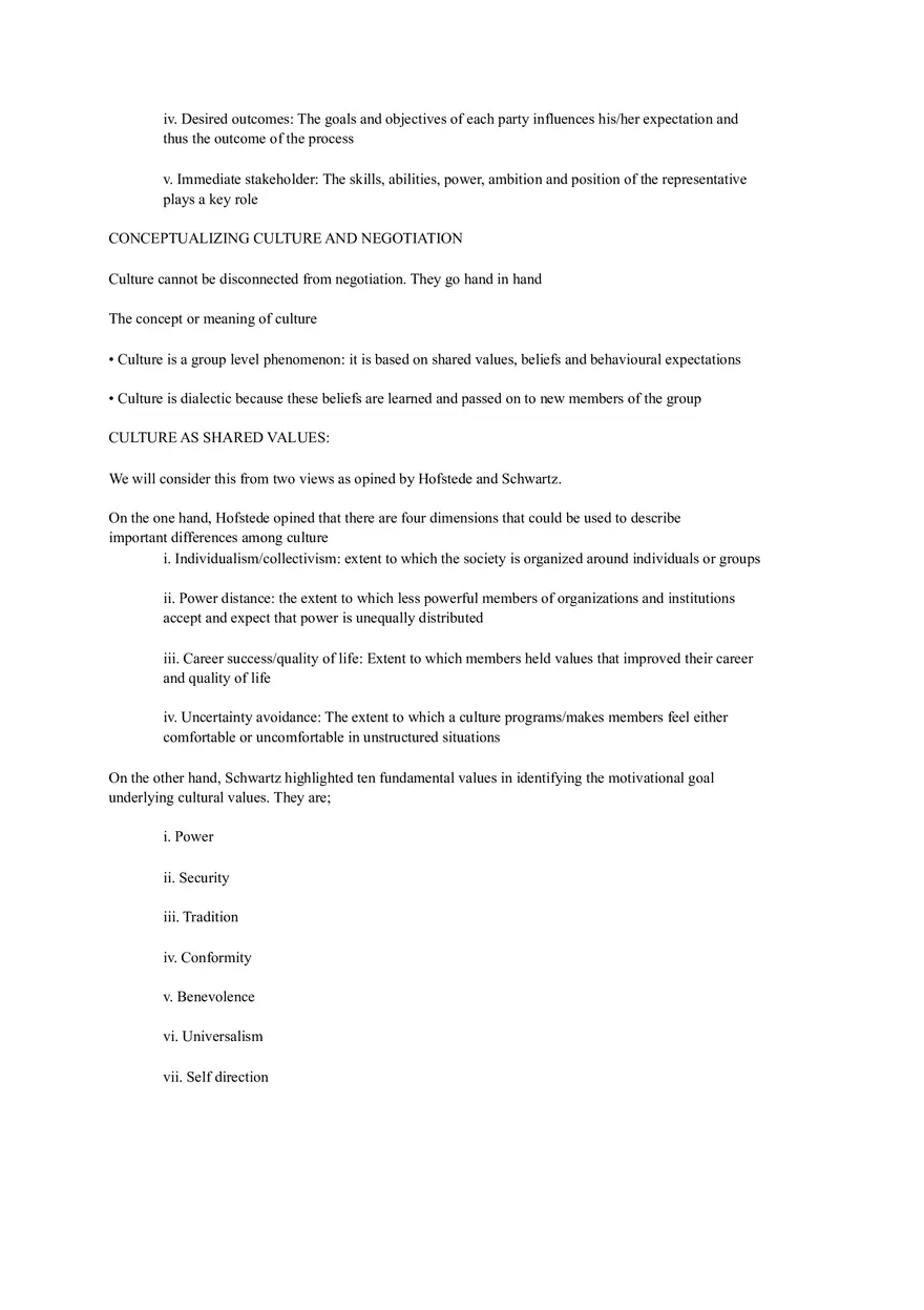 Essentials of Negotiation Summary - Page 8