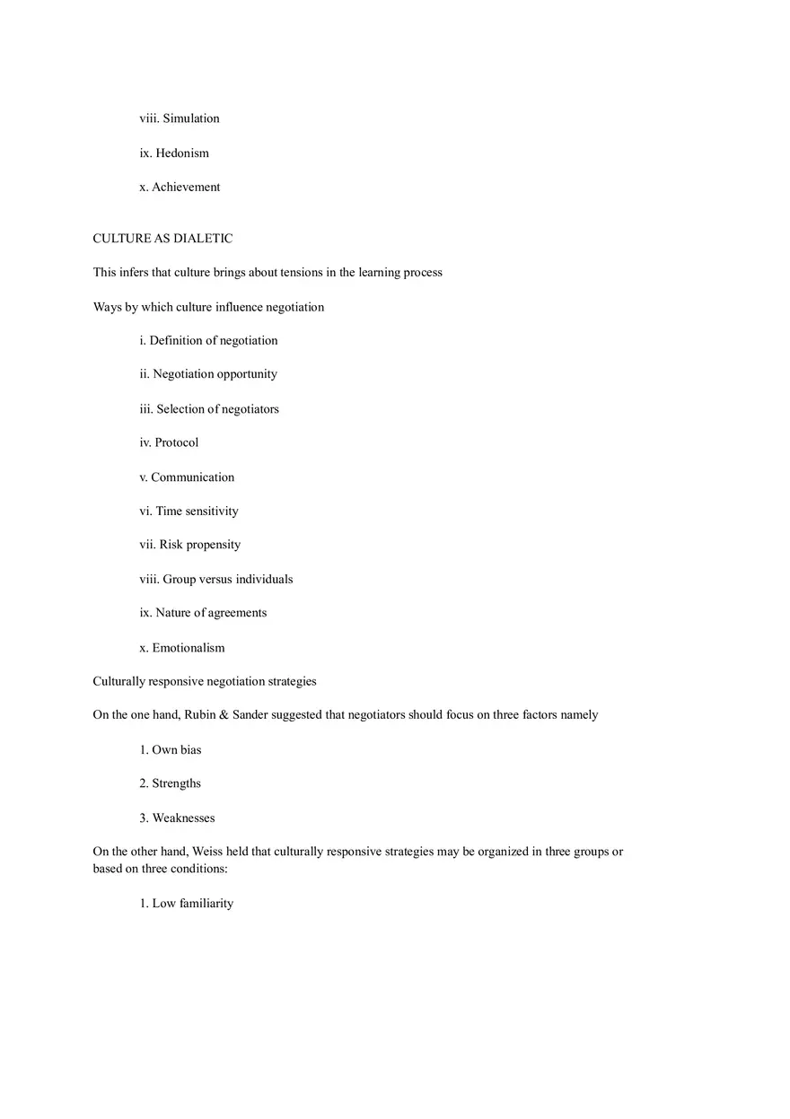 Essentials of Negotiation Summary - Page 9