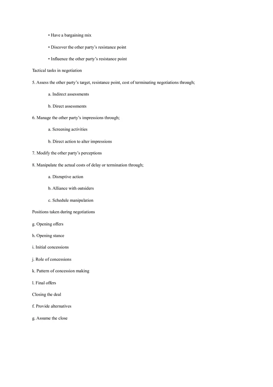 Essentials of Negotiation Summary - Page 15