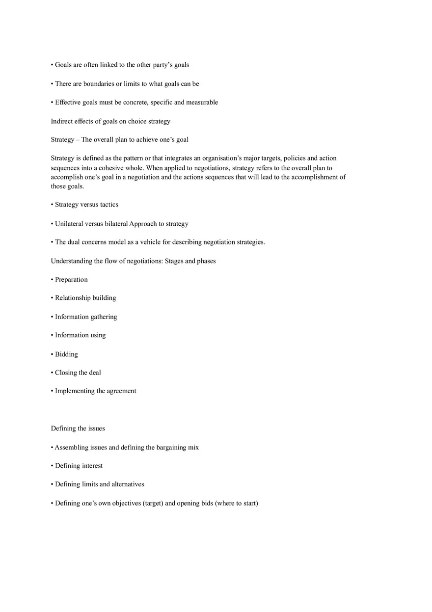 Essentials of Negotiation Summary - Page 17