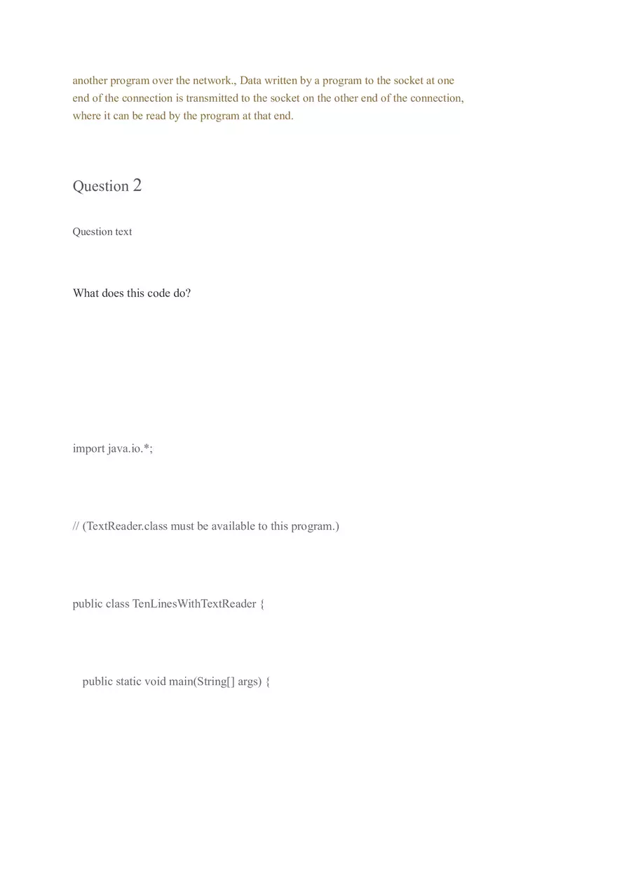 Programming Quiz - Page 2