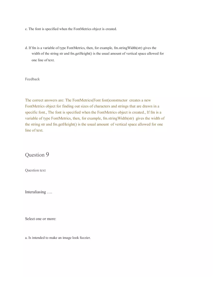 Programming Quiz - Page 3