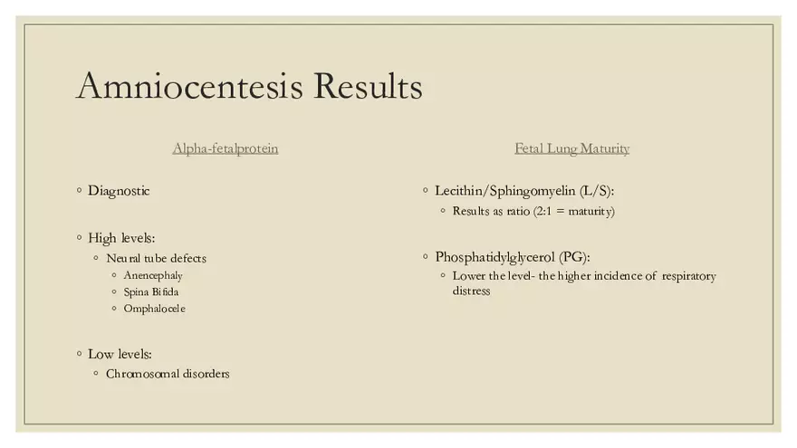 Fetal Development, Screenings, and Diagnostics - Page 10