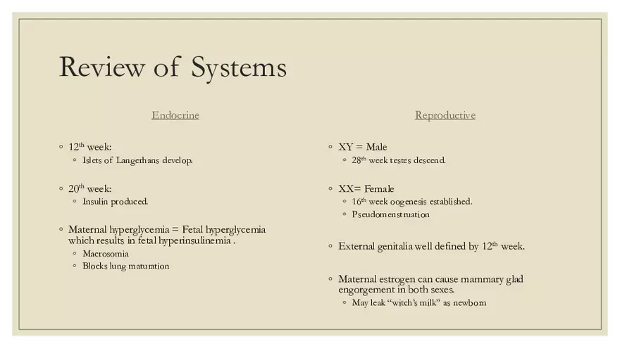 Fetal Development, Screenings, and Diagnostics - Page 31
