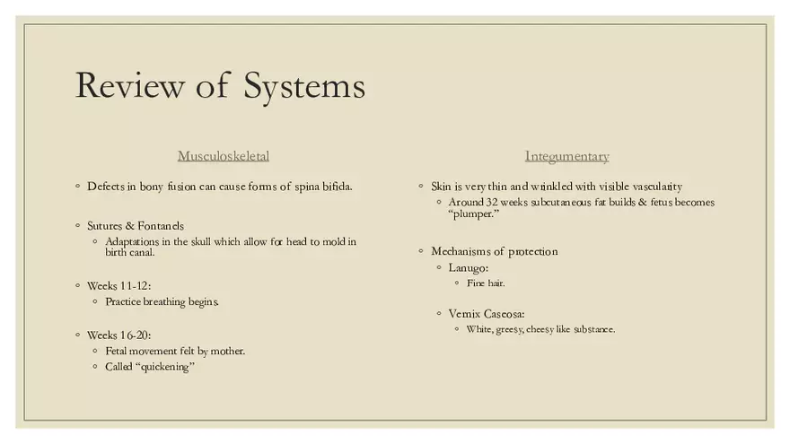 Fetal Development, Screenings, and Diagnostics - Page 32