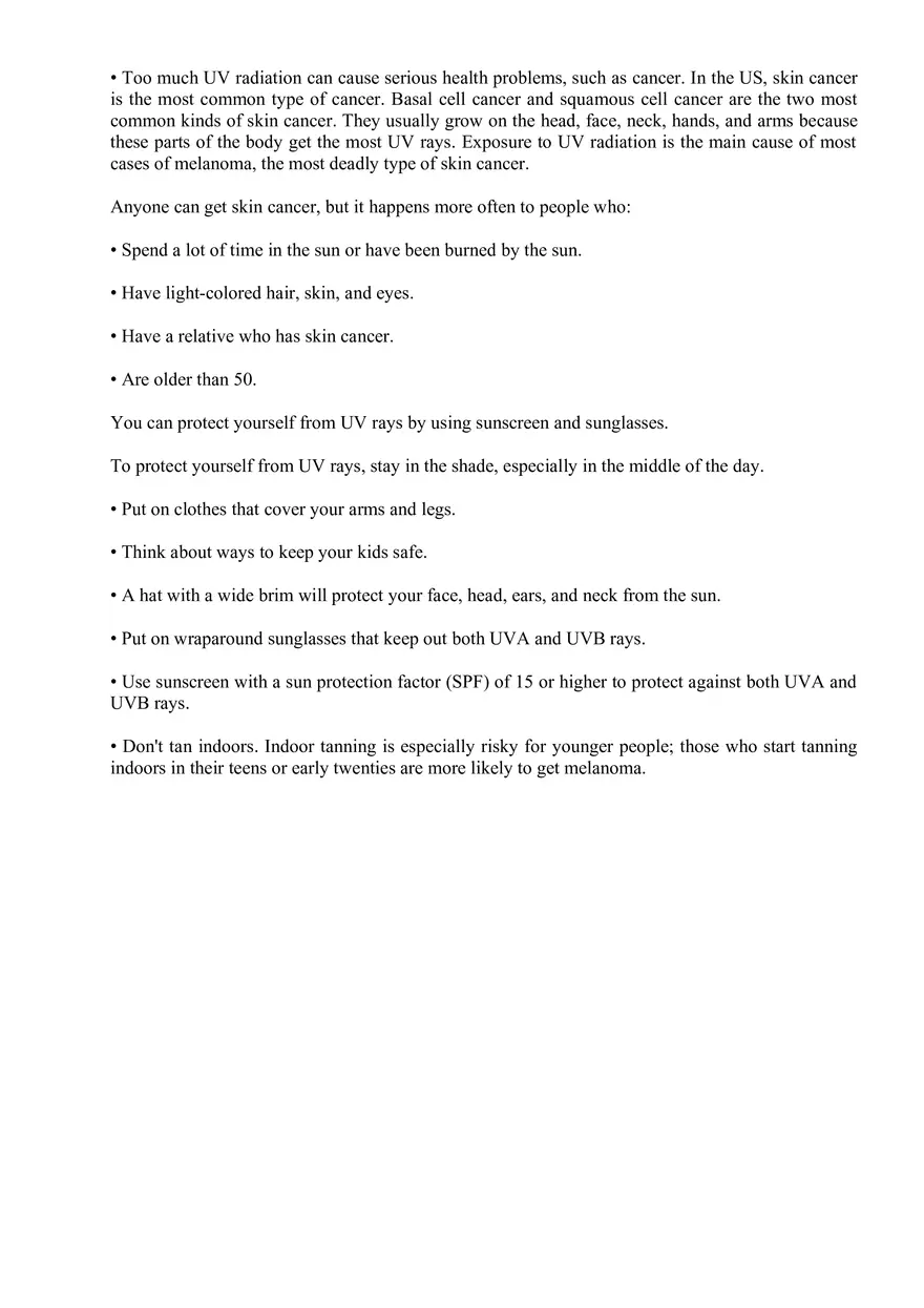 UV Radiation - Page 2