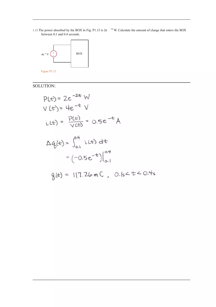 Chapter 1 Solutions to Answers of Basic Engineering Circuit Analysis (Part 2) - Page 4