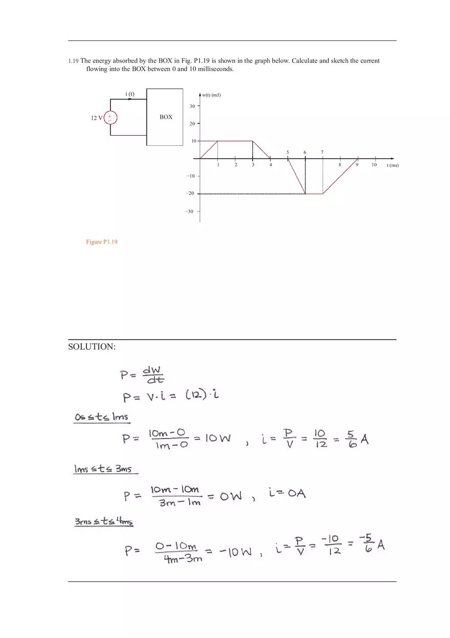 Chapter 1 Solutions to Answers of Basic Engineering Circuit Analysis (Part 3) - Page 3