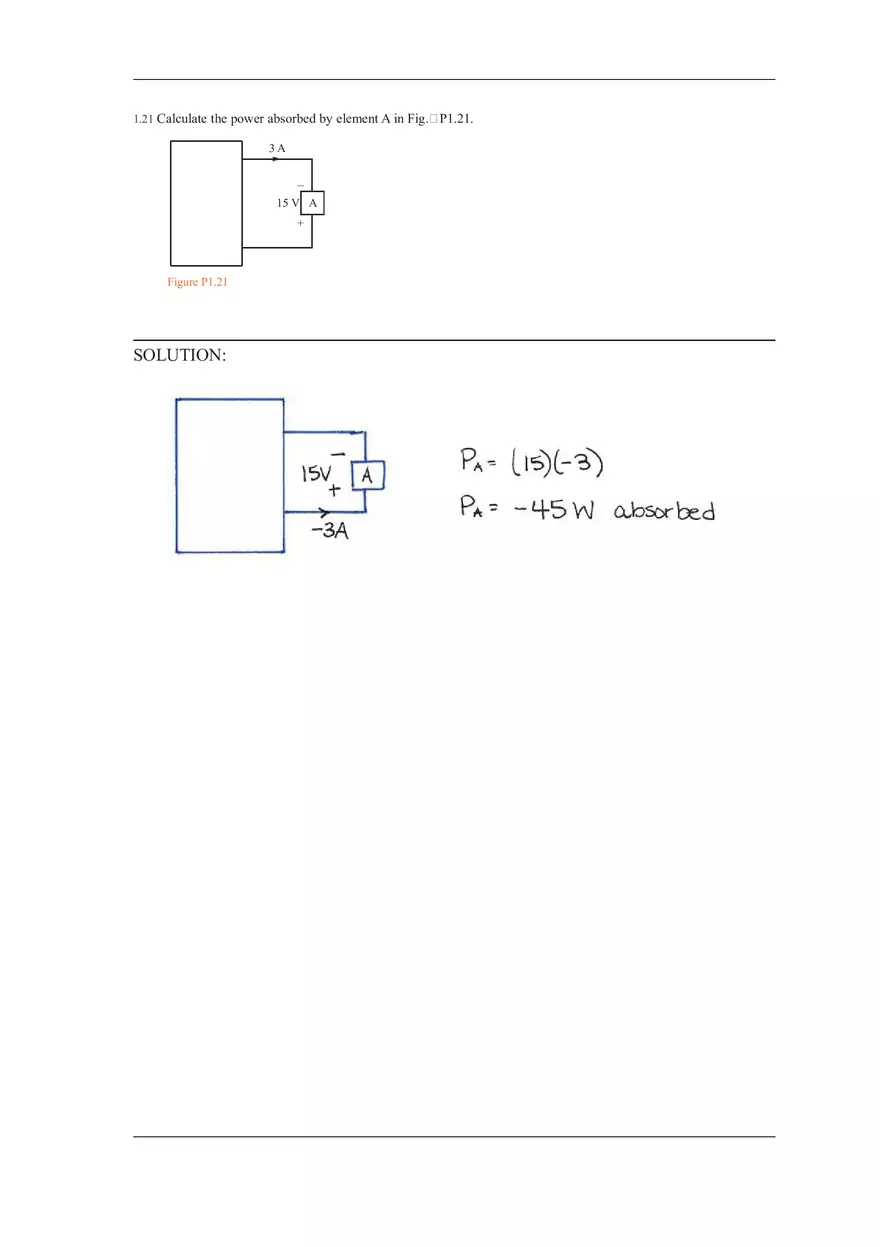 Chapter 1 Solutions to Answers of Basic Engineering Circuit Analysis (Part 3) - Page 6