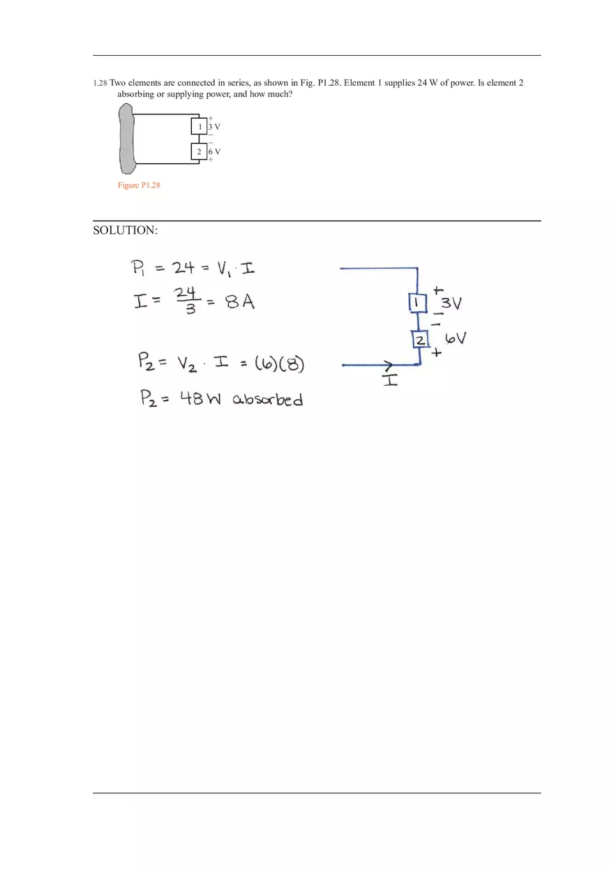 Chapter 1 Solutions to Answers of Basic Engineering Circuit Analysis (Part 4) - Page 4