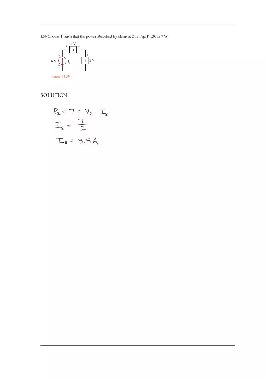 Chapter 1 Solutions to Answers of Basic Engineering Circuit Analysis (Part 4) - Page 6