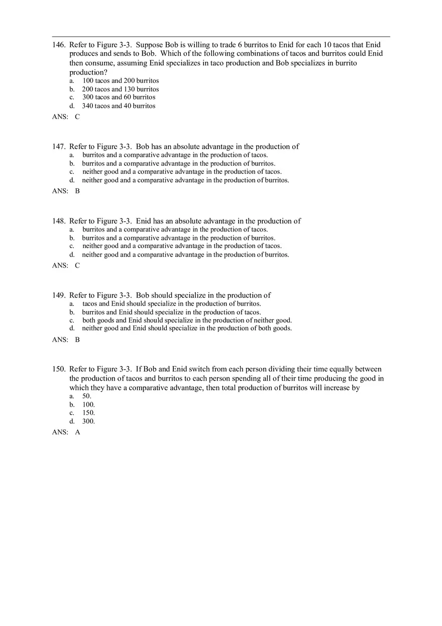 Advantage - The Driving Force of Specialization Answer Key (Sec 3) Part 4 - Page 7
