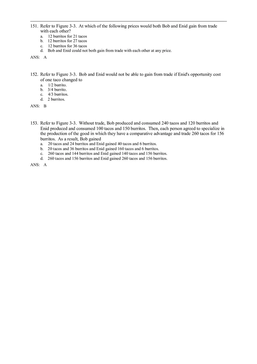 Advantage - The Driving Force of Specialization Answer Key (Sec 3) Part 4 - Page 8