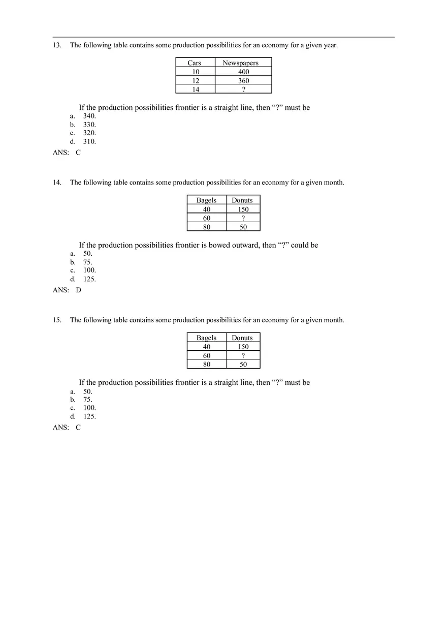 Interdependence and the Gains from Trade Answer Key - Page 3
