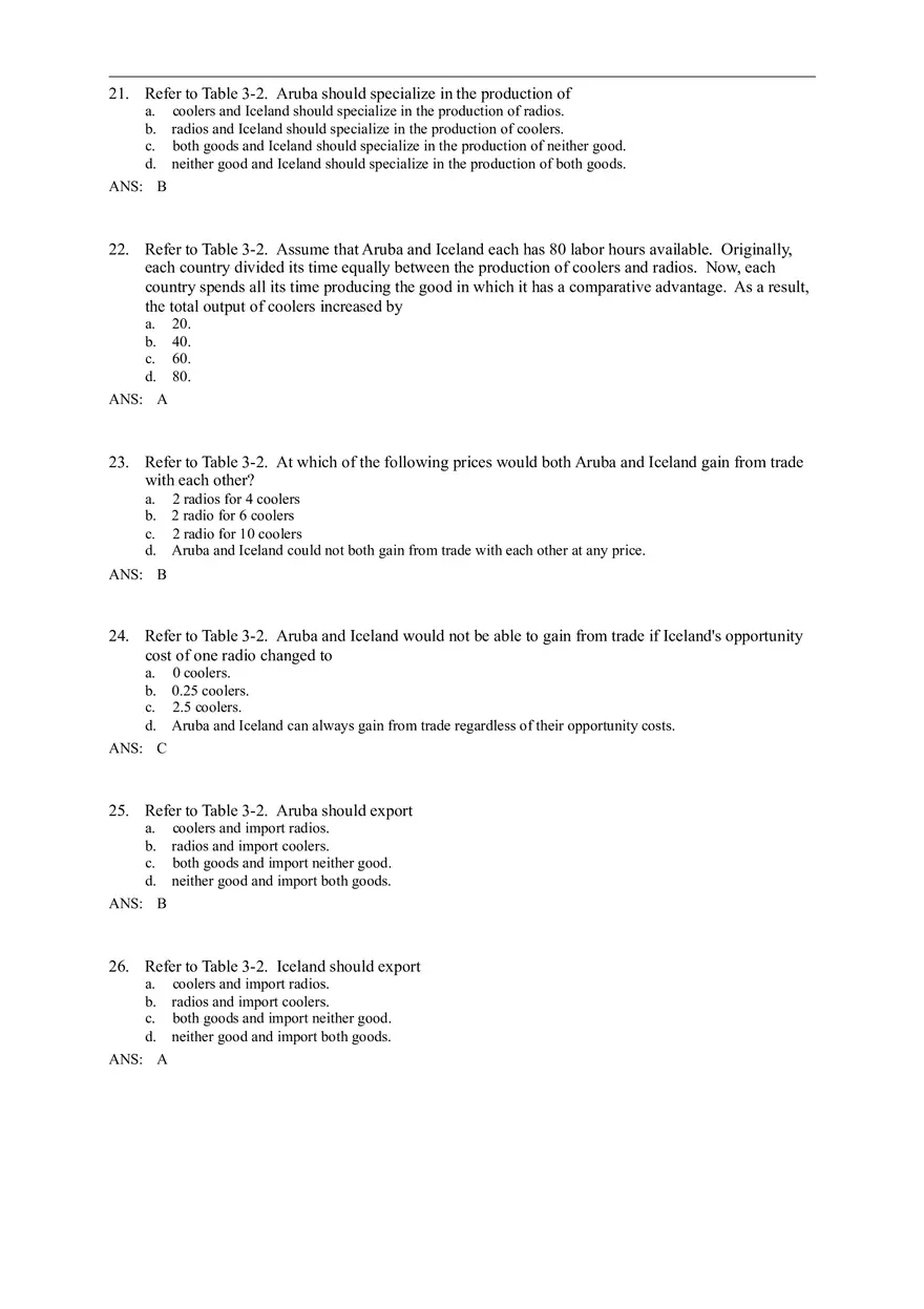 Advantage - The Driving Force of Specialization Answer Key (Sec 3) Part 1 - Page 10