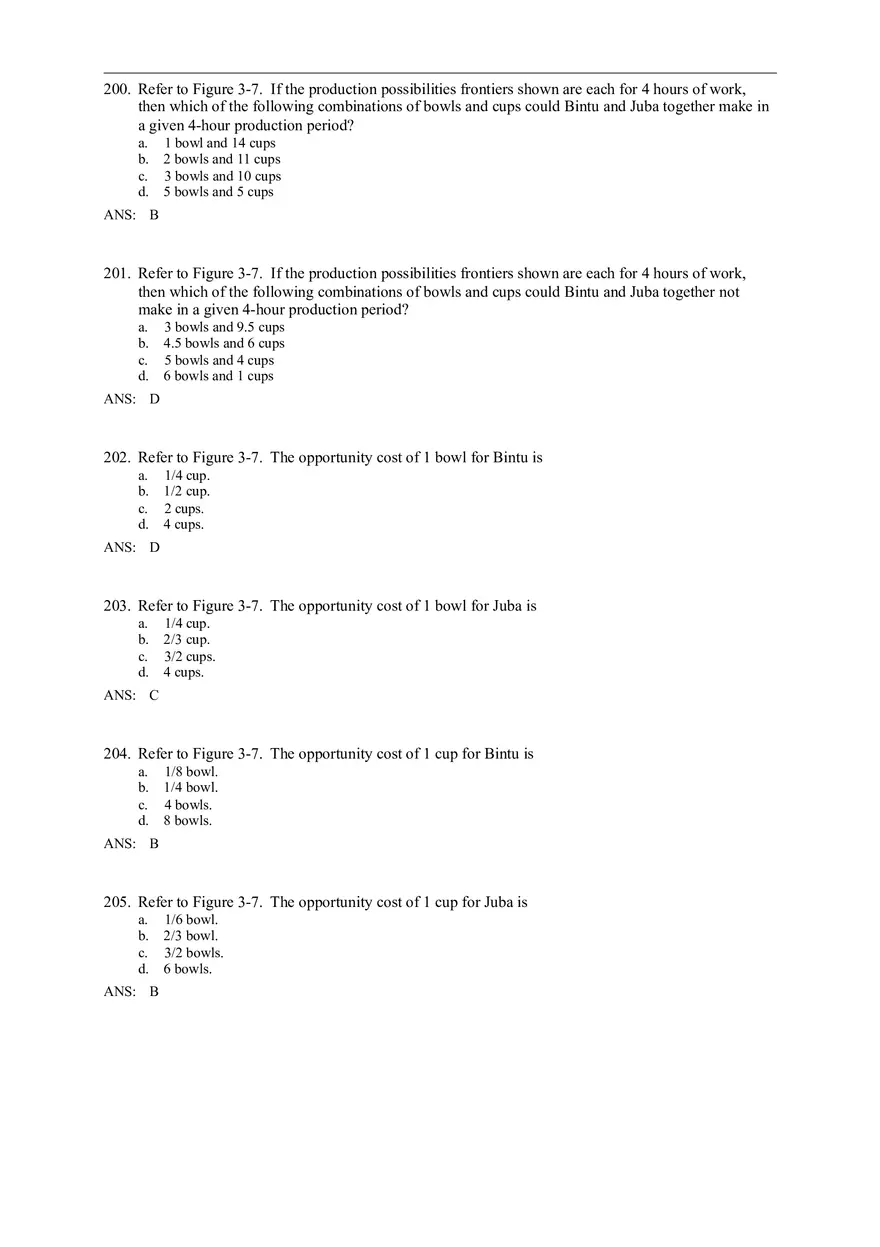 Advantage - The Driving Force of Specialization Answer Key (Sec 3) Part 5 - Page 15