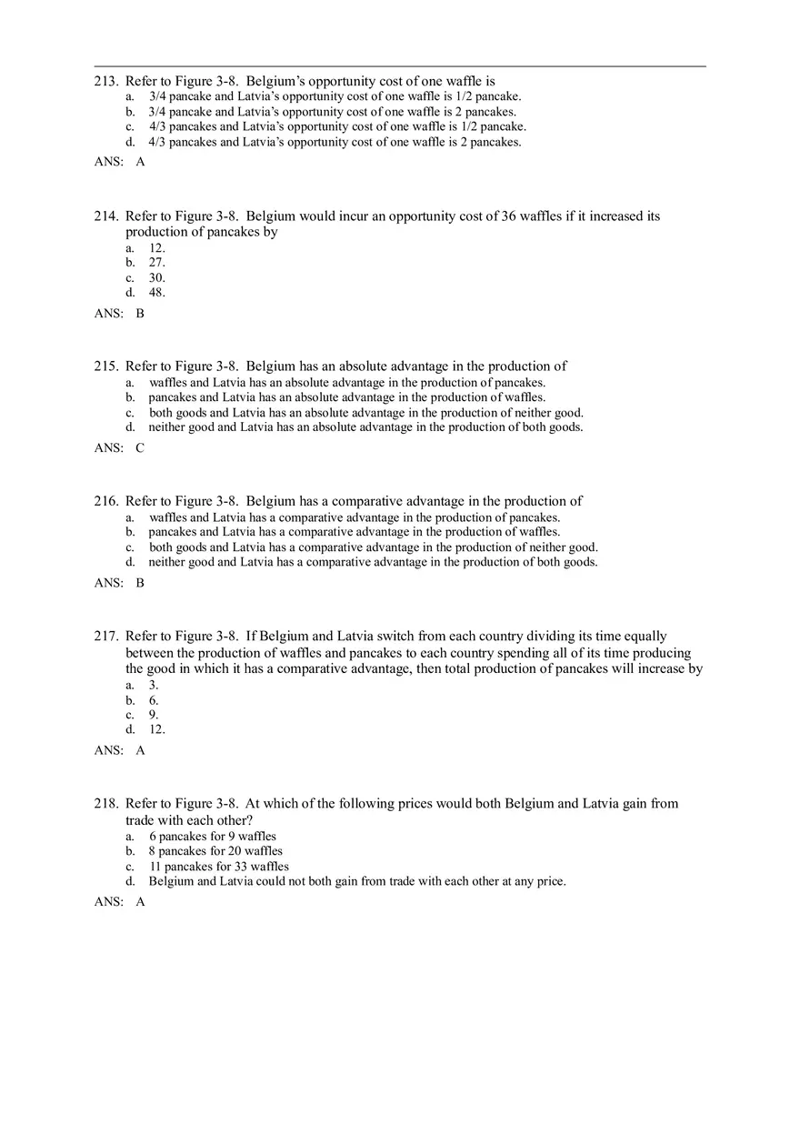 Advantage - The Driving Force of Specialization Answer Key (Sec 3) Part 5 - Page 4