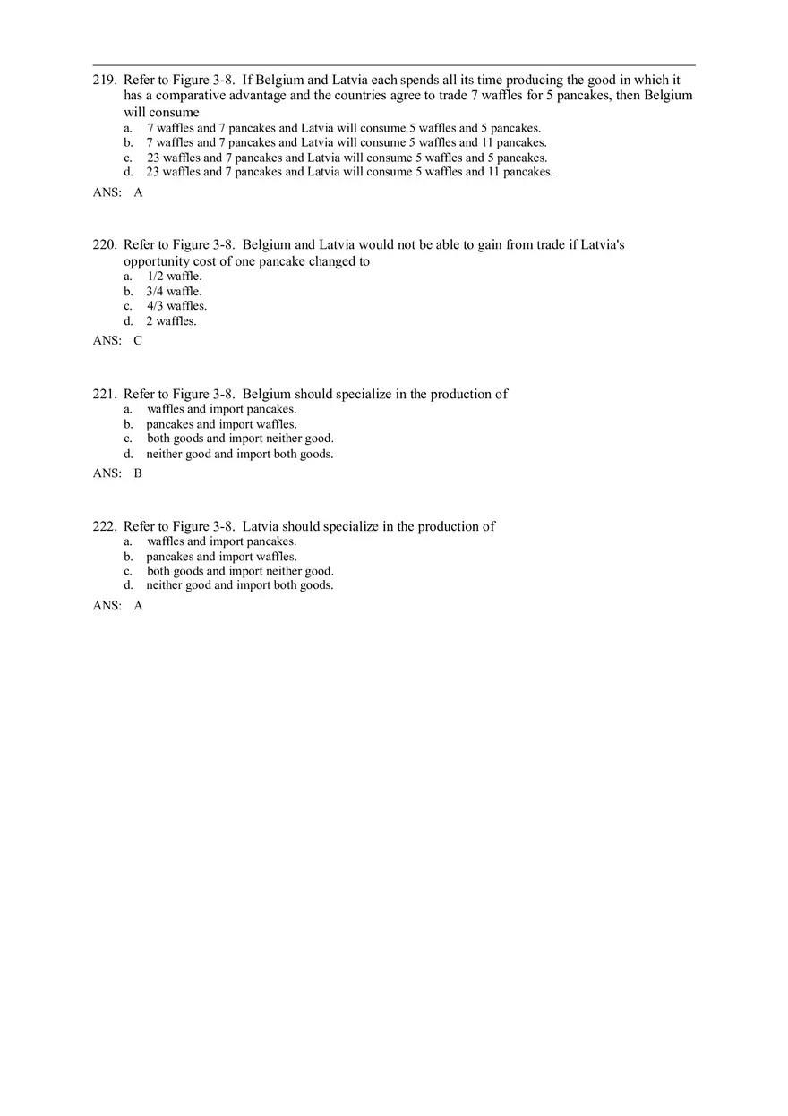 Advantage - The Driving Force of Specialization Answer Key (Sec 3) Part 5 - Page 5