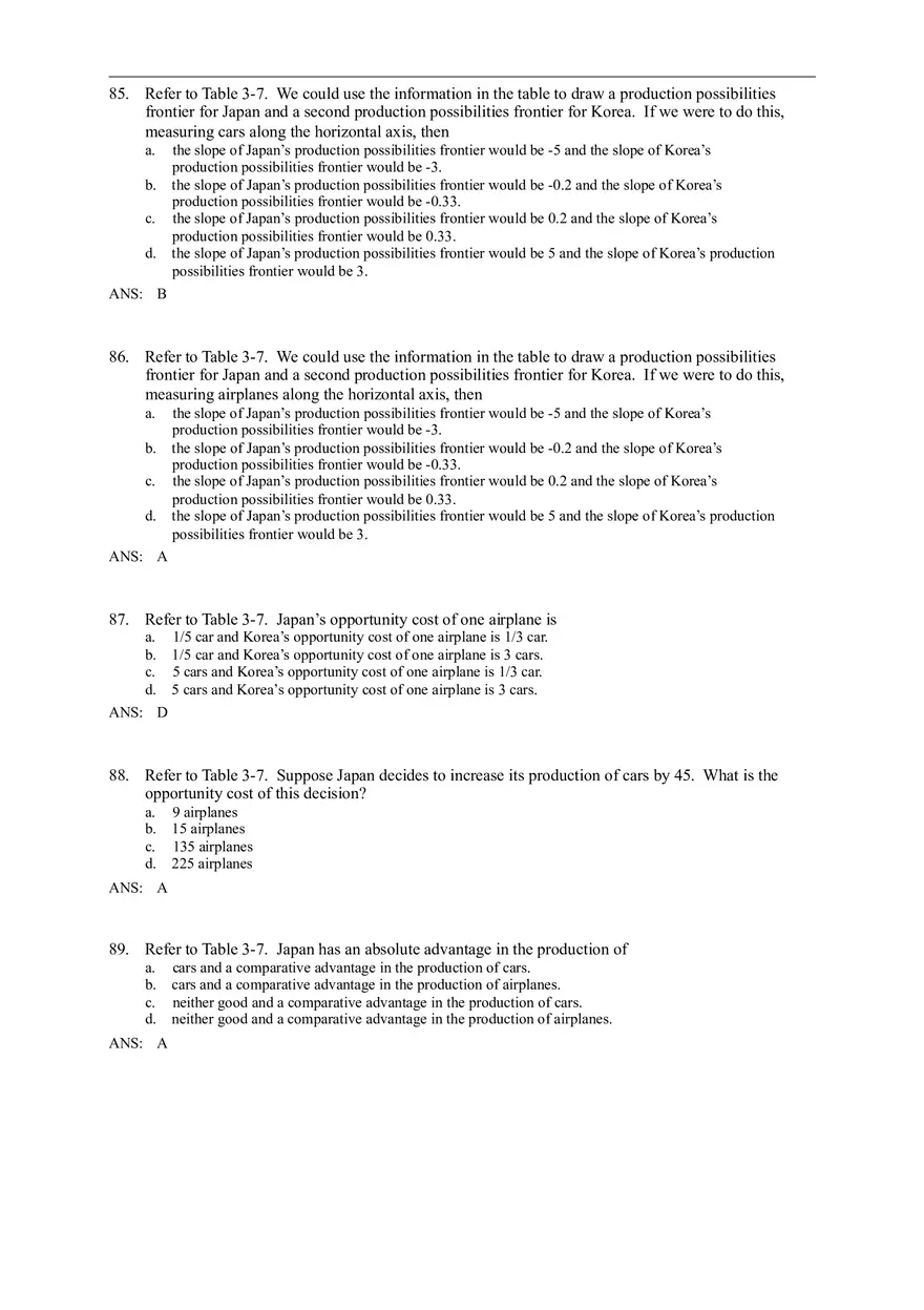 Advantage - The Driving Force of Specialization Answer Key (Sec 3) Part 3 - Page 4
