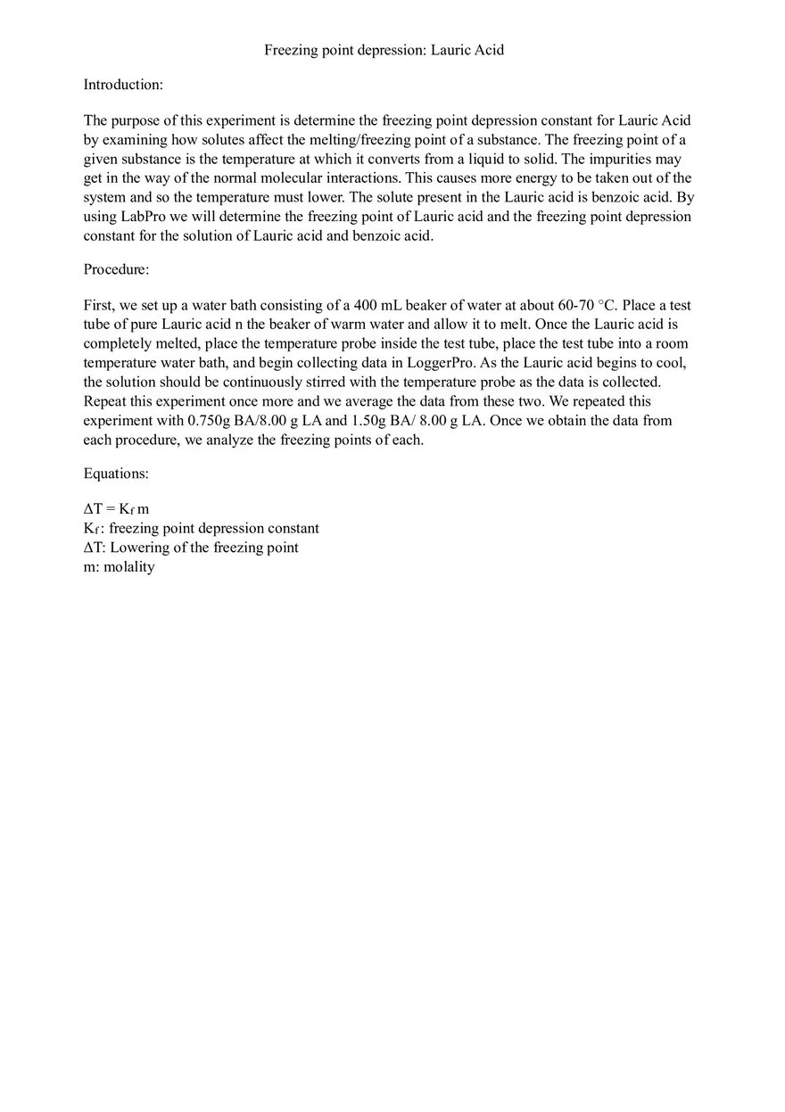 Lauric Acid - Page 1