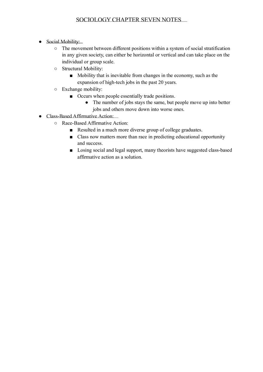 Understanding Stratification and Views on Social Inequality - Page 3