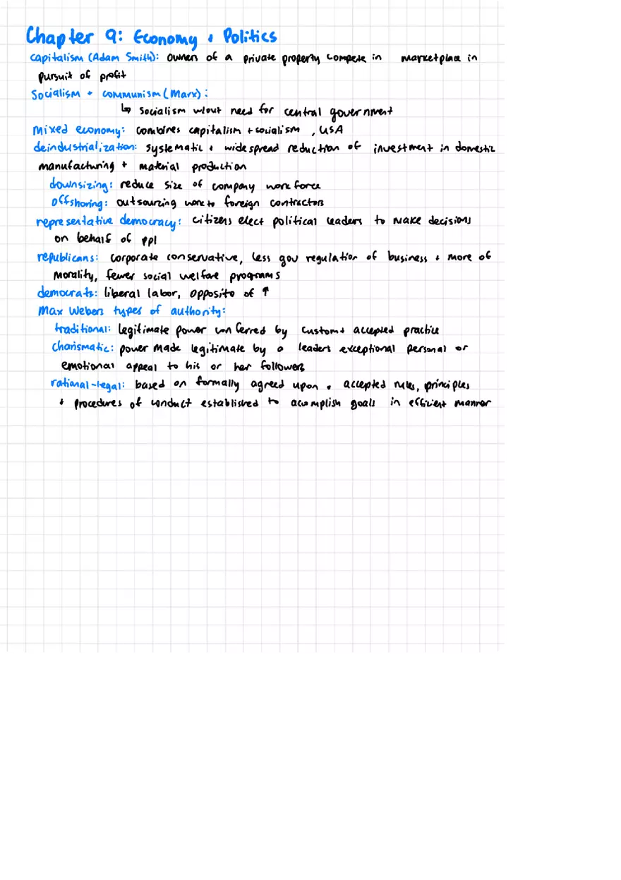 Introduction to Sociology Final Exam Study Guide - Page 7