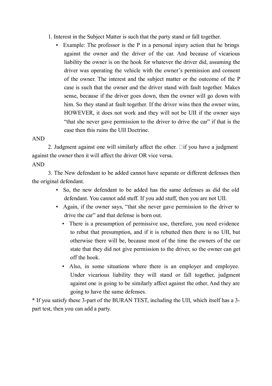 Unrelated in Interest Doctrine and Adding a Party to a Lawsuit - Page 2