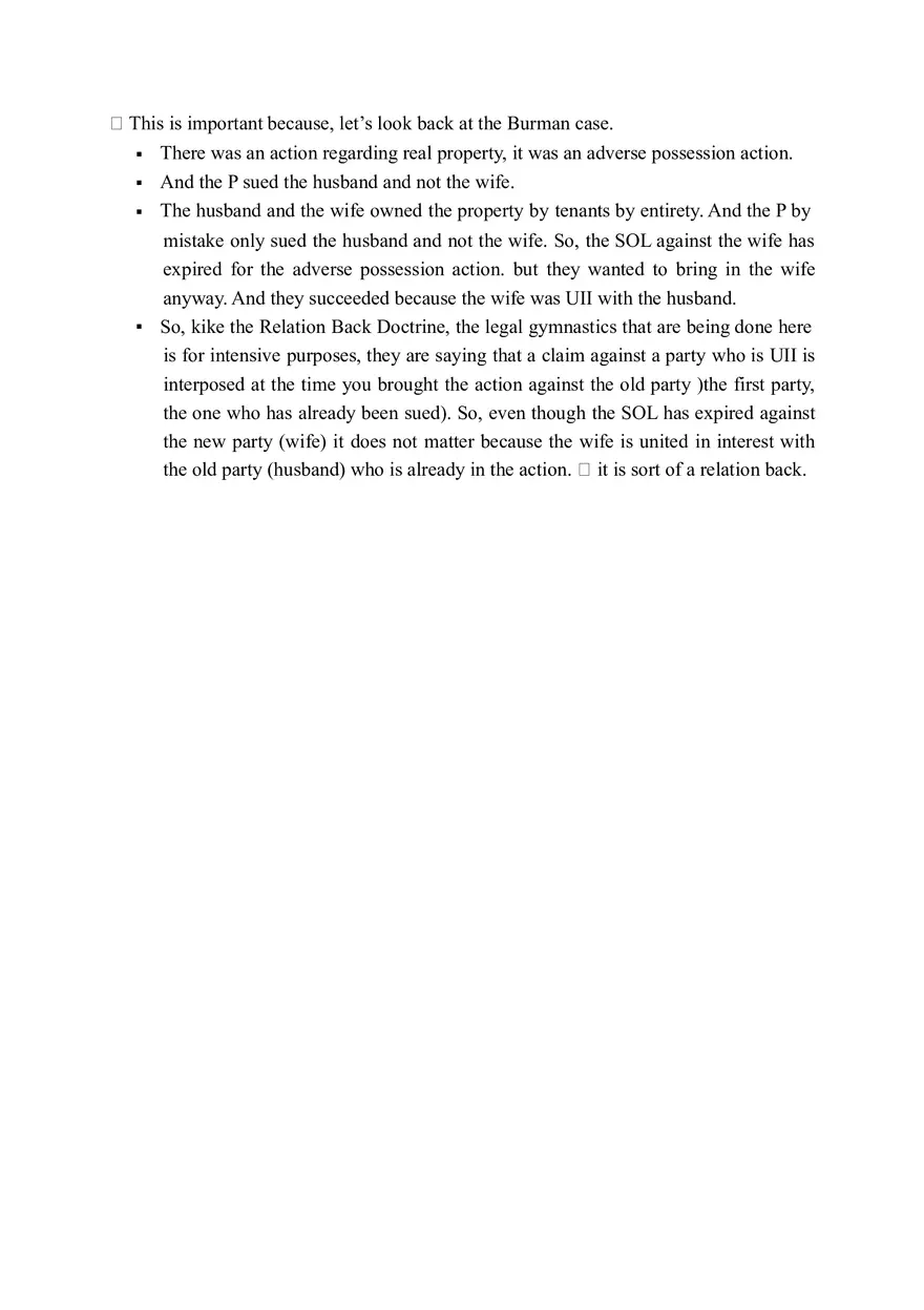 Unrelated in Interest Doctrine and Adding a Party to a Lawsuit - Page 3
