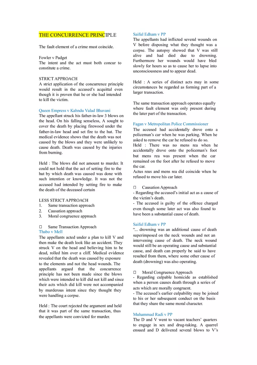 THE Concurrence Principle - Page 1