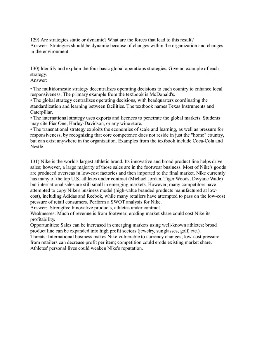Operations Strategy in a Global Environment Part 3 - Page 7