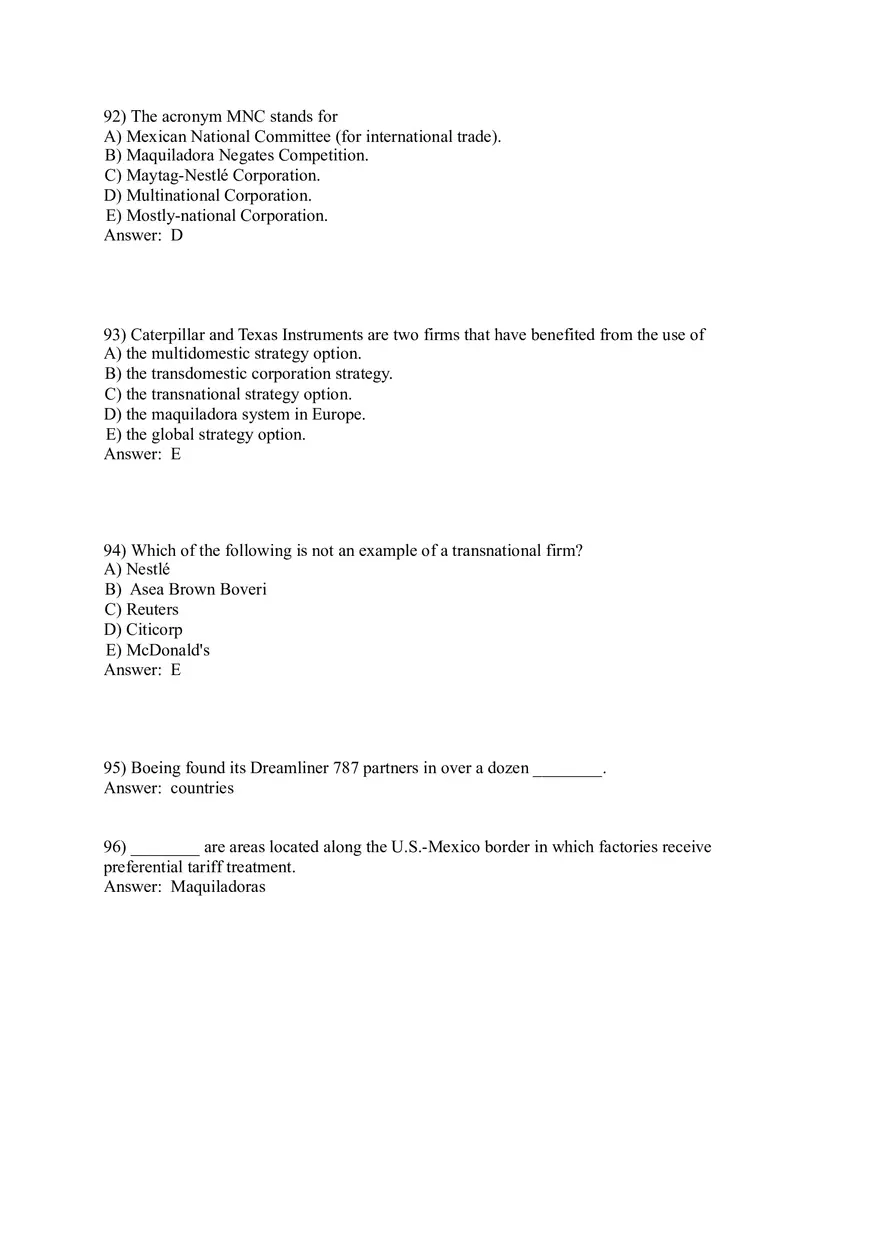 Operations Strategy in a Global Environment Part 3 - Page 1